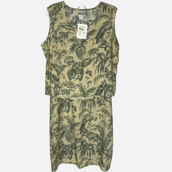 Coldwater Creek Tropical Toile Maxi Skirt and Tank - Picture 1 of 9